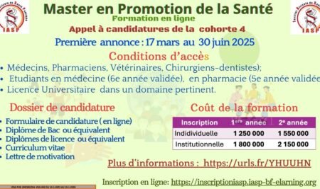 Master en promotion de la santé